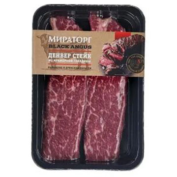 Стейк Денвер из говядины охл.310г Мираторг