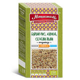 Гарнир Националь 250г бурый рис/киноа/семена льна