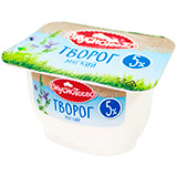 Творог Вкуснотеево 175г 5% ванночка