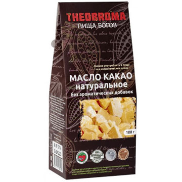 Какао Пища богов 100г натуральное тертое