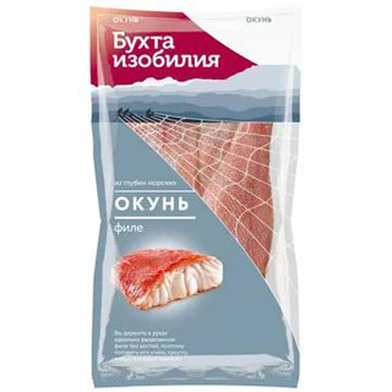 Филе красного окуня с/м 400г Бухта Изобилия