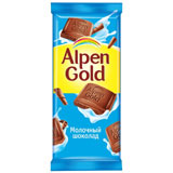 Шоколад Альпен Гольд 85г Молочный