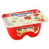Творожок Растишка 100г 3,5% Клубника