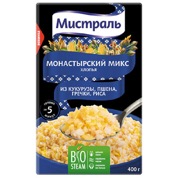Хлопья Мистраль 400г Монастырский микс