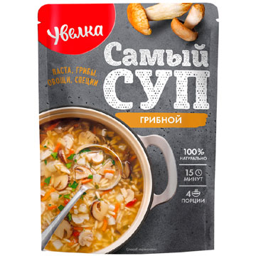 Суп Увелка 120г Грибной