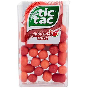 Драже Тик-так 16г арбузный микс