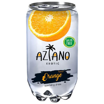 Напиток Азиано 0,35л Апельсин газ. б/а п/б