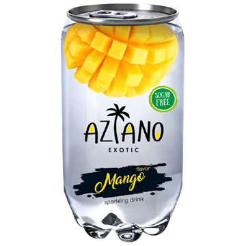 Напиток Азиано 0,35л Манго газ. б/а п/б