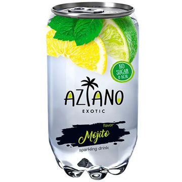 Напиток Азиано 0,35л Мохито газ. б/а п/б