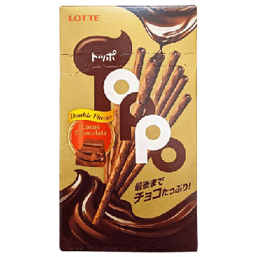 Печенье-палочки Лотте Торро 40г с какао начинкой