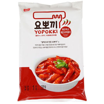 Рисовые клецки Топокки 120г острый пряный вкус