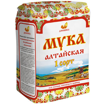 Мука Дивинка 2кг Алтайская пшеничная 1 сорт