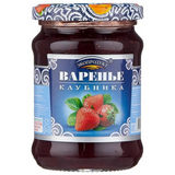 Варенье Экопродукт 325г клубника